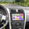 4G+64G Car Radio for Toyota Corolla 2009 2010 2011 2012 2013, Android13 Car Stereo Wireless Carplay&Android Auto, 9 inch Touch Screen for Corolla Bluetooth GPS WiFi FM Mirror Link+ MIC + Backup Camera view 1