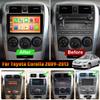 4G+64G Car Radio for Toyota Corolla 2009 2010 2011 2012 2013, Android13 Car Stereo Wireless Carplay&Android Auto, 9 inch Touch Screen for Corolla Bluetooth GPS WiFi FM Mirror Link+ MIC + Backup Camera view 2