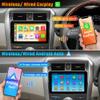 4G+64G Car Radio for Toyota Corolla 2009 2010 2011 2012 2013, Android13 Car Stereo Wireless Carplay&Android Auto, 9 inch Touch Screen for Corolla Bluetooth GPS WiFi FM Mirror Link+ MIC + Backup Camera view 3