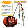 DLYZAYE Confined Space Tripod Traditional Professional Sewer Rescue Tripod, Industrial Confined Space Equipment for Underground Pipe Tunnel(544.3kg Winch/1200lbs) view 2