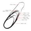 10 Pcs Turntable Belt Set, Elasticity Rubber Belts for Record Player, CD DVD Player, Phonograph, Smoothness Operation, Durably and Versatile view 3