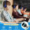 Wensdo Bulk Earbud Headphones 50 Pack for School Classroom Kids, Wholeslae Wired Durable Earphones Class Set for Students Children Toddler Teens Boys Girls and Adult (HY857,50 Blue) view 4