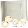 Healifty Door Peephole Cover Protector Privacy Feature Sturdy Metal Security Device for Home and Apartment Easy to Install Door Viewer Cover view 3