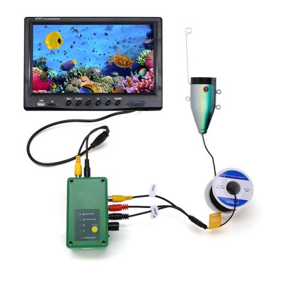 9 Inch DVR Fish Finder Underwater Fishing 1080P Camera 16G HD 1280720 Screen Double LEDs 15M 30M Camera for Ice Sea Fishing for Fish Discovery