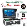9 Inch DVR Fish Finder Underwater Fishing 1080P Camera 16G HD 1280720 Screen Double LEDs 15M 30M Camera for Ice Sea Fishing for Fish Discovery view 2