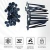 100PCS Nylon Universal Cable Tie Buckle 2026 Upgrade Multipurpose Plastic Cable Ties Tool Heavy Duty Self Locking Nylon Zip Ties UV Resistant Black Zipties for Car Daily Repair (100PCS) view 3