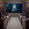 MVUYO Projector Screen Thicken Foldable 120 Inch 16:9 Matt White Front Rear Portable Projection Screen for Home Outdoor Theater view 4