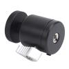 360 Rotation Aluminum Alloy Mini Ball Head | Cold Shoe & 1 / 4in Screw for Camera/Phone/Lighting | 135 Tilt & 105g Compact - Weight view 2