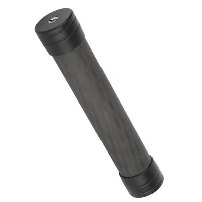 Carbon Fiber Extension Rod | 8.3in Specialized Handheld Pole Stick/Monopod Stabilizer | Lightweight 97g with 1 / 4in & 3 / 8in Screw Holes | Sturdy for Photography/Vlogging