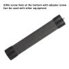 Carbon Fiber Extension Rod | 8.3in Specialized Handheld Pole Stick/Monopod Stabilizer | Lightweight 97g with 1 / 4in & 3 / 8in Screw Holes | Sturdy for Photography/Vlogging view 3