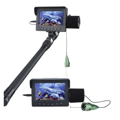 Fishing Equipment Video Fish Finder 4.3 Inch IPS LCD Monitor 6PCS LED Night Vision Fishing Camera Kit for Winter Underwater Ice Fishing for Recreational Fishing
