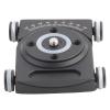 FY - 01 Table Top Camera Slider | Aluminum Alloy Camera Slider for DSLR/Mirrorless/Smartphone | Smooth Rubber Wheels & 1/4 Screw Mount | Portable Video Rail Track for view 1