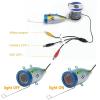 Underwater Fishing Camera DVR, 1000TVL Video Fish Finder, 9.0 Inch Monitor 1080P Camera, for Ice Lake Boat Fishing 24pcs Infrared, Cool LED Lights () view 3