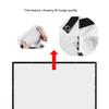 MVUYO 100 inch 16:9 Portable Projection Screen Projector Screen for Home Theater LED Projector(84 inch) view 4