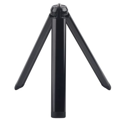 Aluminum Alloy Mini Tripod | 1/4 ' ' Screw for Camera Gimbal/DSLR/Action Camera | Strong Load Folding Tripod | Grip - Enhanced Rubber Mat, 170g Portable