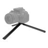 Aluminum Alloy Mini Tripod | 1/4 ' ' Screw for Camera Gimbal/DSLR/Action Camera | Strong Load Folding Tripod | Grip - Enhanced Rubber Mat, 170g Portable view 2