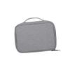 DOITOOL Travel Electronics Storage Bag Multifunctional Digital Accessories Organizer for USB Cables Earphones and More Single Layer Grey Pouch for Easy Packing and Portability view 1