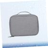DOITOOL Travel Electronics Storage Bag Multifunctional Digital Accessories Organizer for USB Cables Earphones and More Single Layer Grey Pouch for Easy Packing and Portability view 4