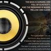 spnanma 6.5" Carbon Fiber Pro Audio Speakers with Bullet Phase Plug - 1000W Max Power, 150W RMS, Y35 Ferrite Magnet, SV Pure Copper Voice Coil - High Fidelity Car Subwoofer/Midbass (Pair) view 3