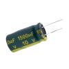 100PCS 1500UF 10V 8X16 High Frequency Low Resistance high Temperature Resistance Direct Insertion electrolytic Capacitor view 1