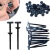 100PCS Nylon Universal Cable Tie Buckle 2026 Upgrade Multipurpose Plastic Cable Ties Tool Heavy Duty Self Locking Nylon Zip Ties UV Resistant Black Zipties for Car Daily Repair (20PCS) view 1