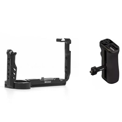 Camera Cage Z 50 Aluminum Alloy cage for Nikon Z50 Camera (Cage and Side Grip)