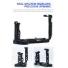 Camera Cage Z 50 Aluminum Alloy cage for Nikon Z50 Camera (Cage and Side Grip) view 3