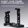 Camera Cage Z 50 Aluminum Alloy cage for Nikon Z50 Camera (Cage and Side Grip) view 4
