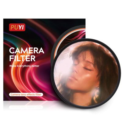52-82m 1/4 Black Diffusion Camera Lens Filter Soft Dreamy Cinematic Effect for Portrait Photography, Video & Vlog Multi-Coated, Ultra-Slim, Anti-Glare (Coating, 58, Millimeters)