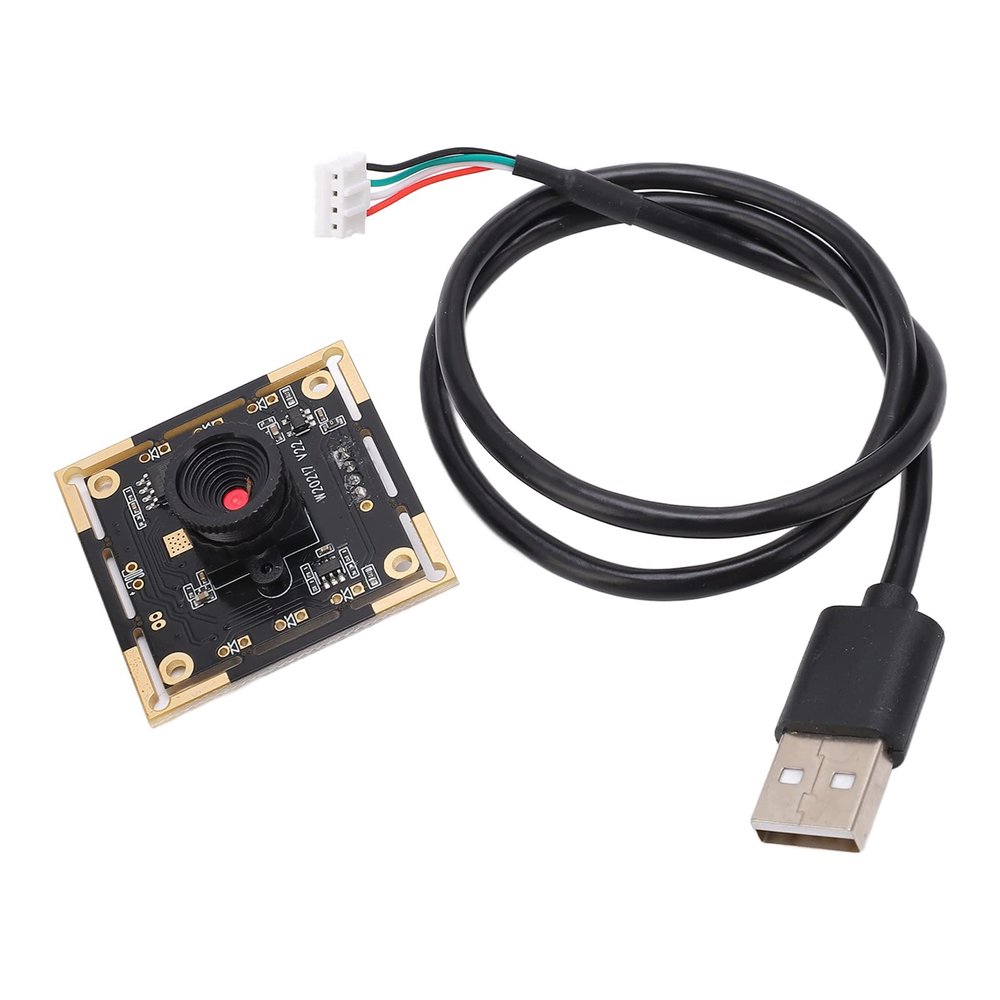 1MP 720P USB Camera Module with QR Scanning Face Recognition, 60 Wide Angle View, 30FPS, Performance Chip, Plug and Play for Quality Imaging