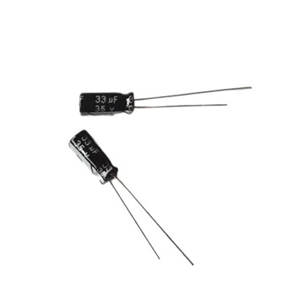 1000PCS Electrolytic Capacitor 35v33uf Aluminum Electrolytic Capacitor 33UF 35V 5 * 11MM