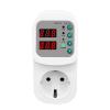 Automatic Voltage Current Protector Socket AC 110V 220V Adjustable 16A Power Surge Protector Plug Socket TOSVA-16 view 1
