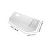 DECHOUS Modern Design Acrylic Record Display Rack Cd Tower Storage Container for Home Office view 2
