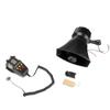 115 130db Super Loud 5 Tone Warning Alarm Siren Horn Speaker with Mic Made Of ABS For Most 12V Cars Durable Wear And Impact Low Power Consumption Long Service Life view 1