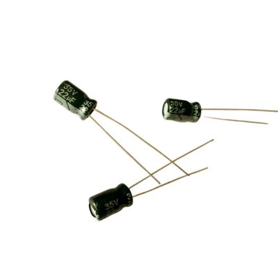 1000PCS 10uF 22uF 33UF 47uF 100uF 220uF 50V 35V 25V 16V 10V 5 * 7 Aluminum Electrolytic Capacitor(100UF 10V)