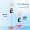 YUYUFA Light 6inch Fill Light 64LED Desktop Lamp Dimmable with Phone Holder Extendable Stand for Selfie Makeup(D) view 2