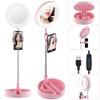 YUYUFA Light 6inch Fill Light 64LED Desktop Lamp Dimmable with Phone Holder Extendable Stand for Selfie Makeup(D) view 4