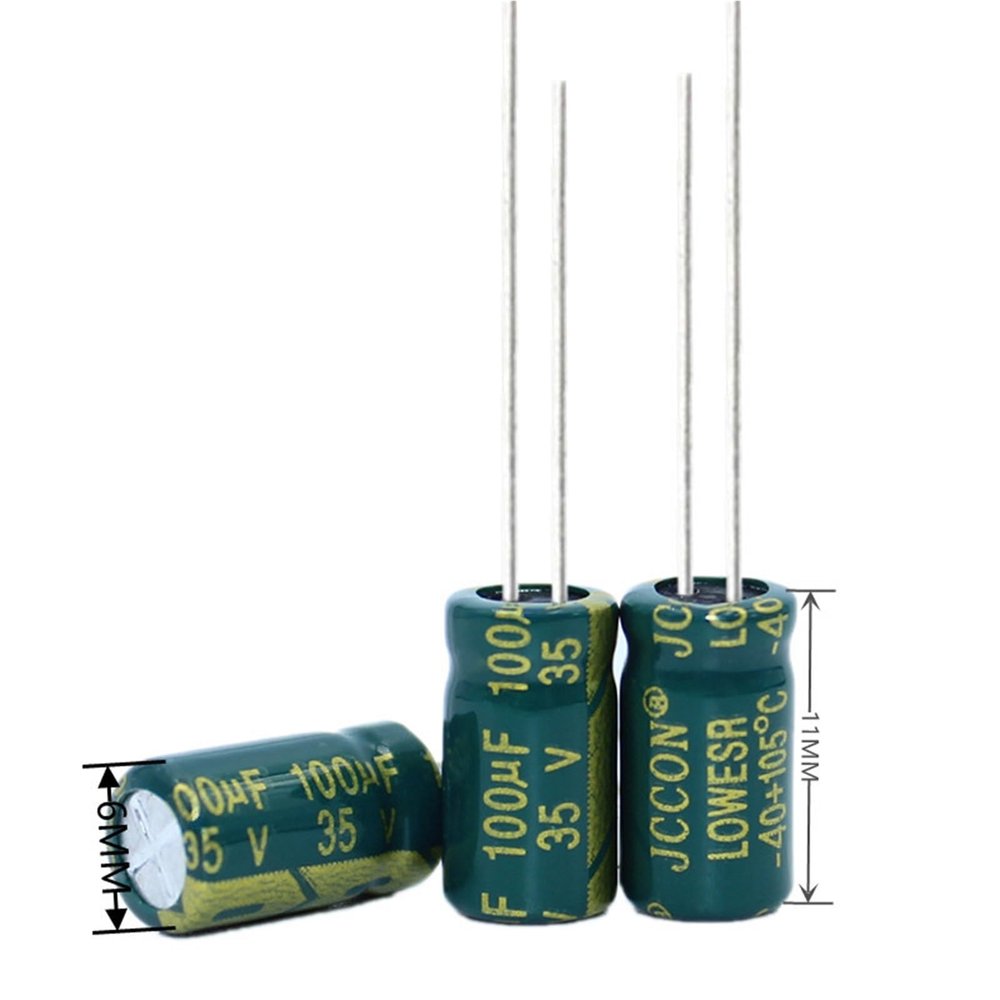1000PCS-200PCS 35V100UF 100UF 35V High Frequency Low Resistance Electrolytic Capacitors(200PCS)