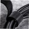 Balacoo Cable Management Strap Hook Loop Cord Organizer for Reusable Fastening Cable Ties for Laptop and Electronics and Cut to Design view 4
