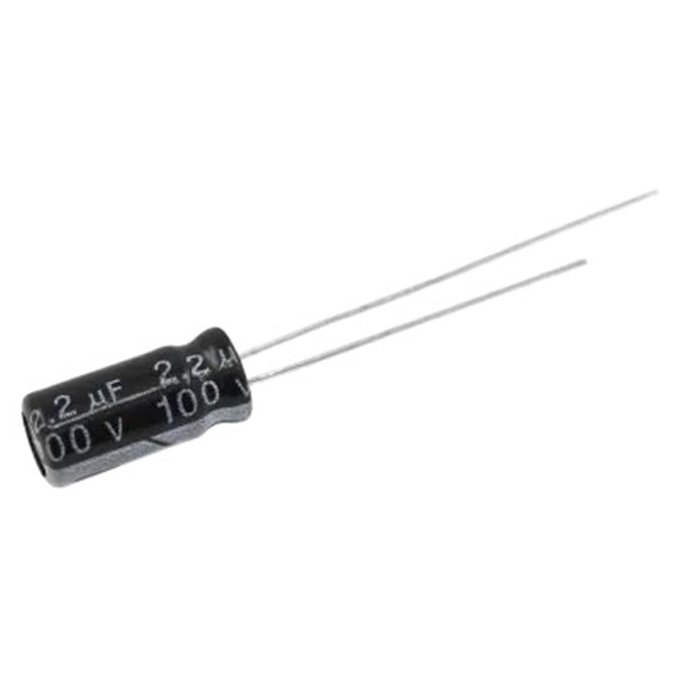 1000pcs 0.1uF 0.22uF 0.33uF 1uF 2.2uF 3.3uF 4.7uF 50V 63V 100V 5 * 11MM Aluminum Electrolytic Capacitor(50V3.3UF)