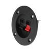 2 PCS Round Plate Terminal Strip Push Connector Block 2 Position Amplifier Spring Jointing Clamp Test Clip view 3