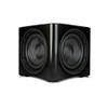 ES-SUB-TRP10-500-BLK Triple Series 10" High-Power Passive Radiator Subwoofer with Gloss Black Cabinet and Advanced Audio Controls view 1