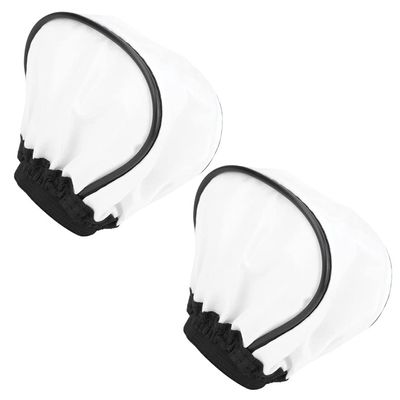 2pcs Speedlite Softbox Diffuser for DSLR Cameras Light Speed Lights Portable Lightweight Soft Box