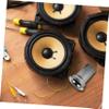 Lurrose 4pcs Speaker Port Tube Outlet Cabinet Port Tube Bass Enhancer Accessory view 3