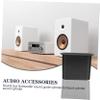 Tofficu 5pcs Speaker Port Tubes for Home Bar and Shows Easy to Install Speaker Voice Outlet Accessory for Enhanced Sound Quality Black view 4