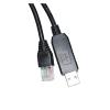 ZHANGLH F&T>D*I FT232RL CHIP USB to RJ45 Adapter RS485 Converter PC Host Serial Communication Cable for Solar Inverter to PC KABLE(5M,SPH Series) view 4