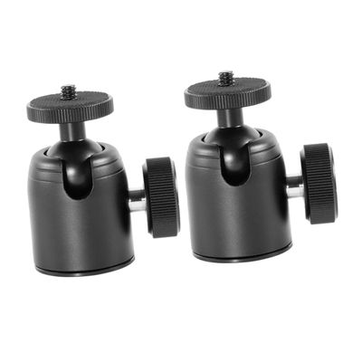 DOITOOL 2pcs Metal Camera Adapter Screw Rotating for Tripods Sturdy Compact Sports Camera Accessory for Recording