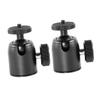 DOITOOL 2pcs Metal Camera Adapter Screw Rotating for Tripods Sturdy Compact Sports Camera Accessory for Recording view 1