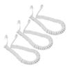 Holibanna 3pcs Stretchable Spring Wire Phone Cord for Landline Telephones Tangle Coiled Design Office Home Phone Cord view 1