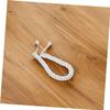 Holibanna 3pcs Stretchable Spring Wire Phone Cord for Landline Telephones Tangle Coiled Design Office Home Phone Cord view 4
